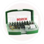 طقم لقم بوش مختلفة 32 قطعة BOSCH  32 Pcs Screw driver Set