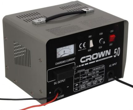 شاحن بطارية كراون 30 امبير 24 على 12 فولت موديل CROWN - CT37006-50