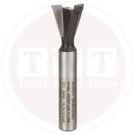 بنطة راوتر بوش لتعشيق المجري ثنائية الحزوز قطر 8مم -اجمالي الطول 54 BOSCH  Dovetail Bit 8, 14x55