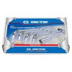 طقم مفتاح بيبة مفتوح 26ق من 6 : 32 مم  KING TONY