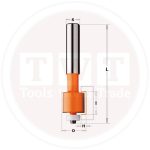 بنطة Face-Inlay Bit for Corian HW S=12 D=22.2x12.7 CMT