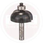 بنطة راوتر بوش لتخديد التجاويف الدائريه 8 مم اجمالى الطول 58 مم BOSCH Core Box Bit + Guide Pin 8, 36.7x58