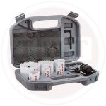 ⁦مجموعه من البنط المنشاريه 9 قطع للحديد (20-64) مم BOSCH Hss-Bimetal holesaw set 9 Pcs (20-64)mm⁩ - الصورة ⁦2⁩
