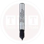 بنطة راوتر بوش للتجاويف علي شكل BOSCH  V-Groove Bit 6, 6.35x45
