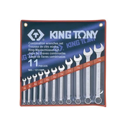 طقم مفتاح بلدي مشرشر 11ق من8 : 24مم كينج توني KING TONY