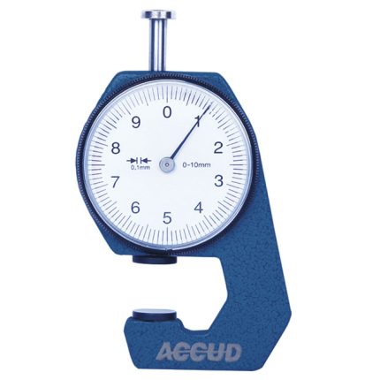 جهاز قياس تخانات ساعة 0/10 مم دقة 0.1 مم اكيود ACCUD
