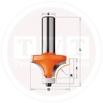 بنطة Rounover Bit for Corian HW S=12 D=38.1 R=12.7 CMT