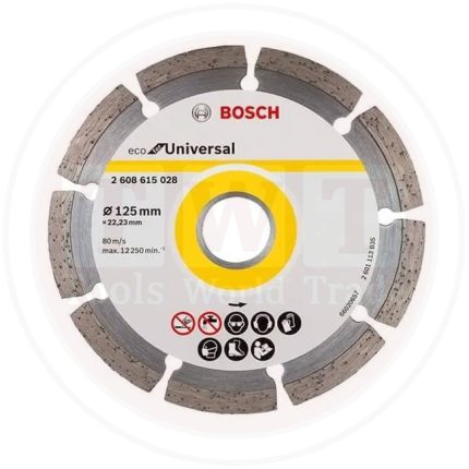 صينيه ديسك قطعية الماظ بوش يونيفرسال 5 بوصة ايكو BOSCH Diamond Disc ECO for Universal 125mm