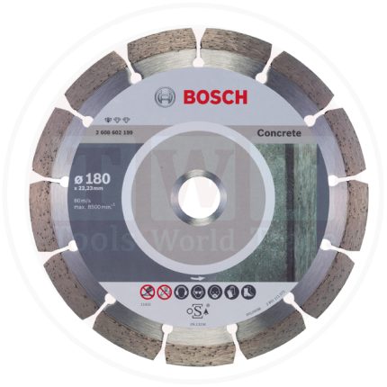 صينيه ديسك قطعية بوش الماظ للخرسانة 7 بوصة BOSCH Diamond Disc for Concrete 180X22,4