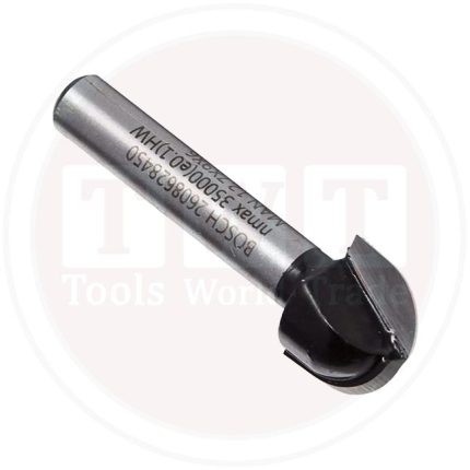 بنطة راوتر بوش  لتخديد التجاويف الدائريه 6 مم اجمالى الطول 40 مم BOSCH Core Box Bit 6, 12.7x40
