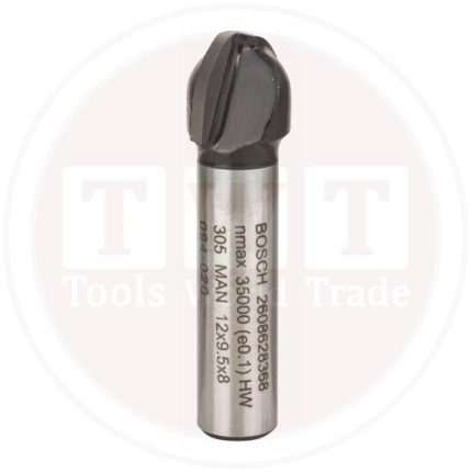 بنطة راوتر بوش لتخديد التجاويف الدائريه 8 مم اجمالى الطول 40 مم BOSCH Core Box Bit 8x12x40