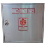 دولاب بافاريا معدات اطفاء حائطي صاج فارغ طراز Taurus مقاس 1100*800*300 مم يمين داخل الحائط BAVARIA FC-E