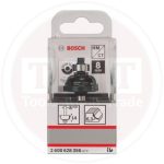 ⁦بنطة راوتر بوش لتعشيق الخشب قطر 8 مم - اجمالى الطول 54 مم BOSCH Profile Cutter 8x28,5x54⁩ - الصورة ⁦2⁩