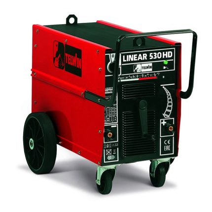 ماكينه لحام تيلوين 450 أمبير ريكتفاير 3 فاز مشتملات إيطالي  - موديل TELWIN  LINEAR 530HD