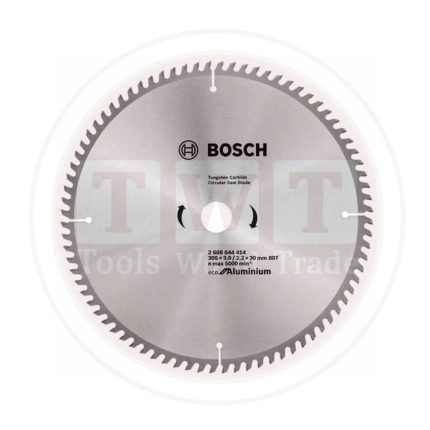 صينية منشار 12 بوصة  للالومنيوم 80 سنة ايكولاين BOSCH Eco line CSB For Aluminum 305x30-80