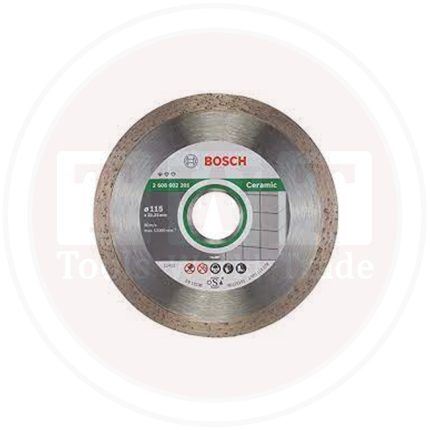 صينيه ديسك قطعية الماظ  بوش للسيراميك 4.5 بوصة BOSCH Diamond Disc for Ceramic 115 mm