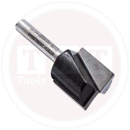 بنطة راوتر بوش للتجاويف المستقيمه قطر 6 مم - اجمالى الطول  51 مم  BOSCH Straight Bit 6, 19x51