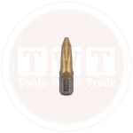 باكت سنون مفكات 10 قطع بوش PH2 تيتانيوم BOSCH  Screwdriver Bits PH2 Max Grip Tin 25mm 10 Pcs