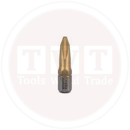 باكت سنون مفكات 10 قطع بوش PH2 تيتانيوم BOSCH  Screwdriver Bits PH2 Max Grip Tin 25mm 10 Pcs