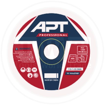حجارة قطعية حديد 22.2×1.6×180 مم موديل PRO اي بي تي APT