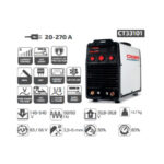 ماكينة لحام ديجيتال انفرتر كراون 270 امبير 220/380 صيني موديل CROWN CT33101