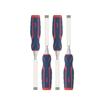 طقم أزميل صلب  يد إرجـو كروم فانديوم اي بي تي4 قطع موديل - APT AH022121-4Pcs