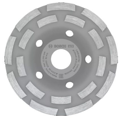 قرص الماظ 4.5 بوصه لتجليخ الخرسانه تربو BOSCH Diamond Cup wheel 115mm Segmented Turbo