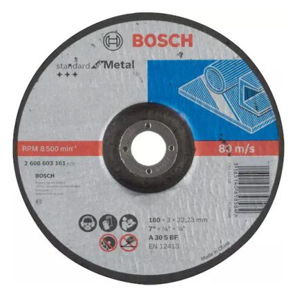 حجر قطع حديد 7 بوصه بوش  BOSCH Metal Cutting Disc (180X22.2X2.5)