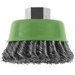 فرشه سلك مجدوله 75 مم لالنوكس بوش BOSCH M14 Cup Brush 75mm Knotted For Inoxx