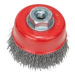 فرشه سلك حره 70 مم للحديد بوش BOSCH M14 Cup Brush 70mm Crimped For Metal