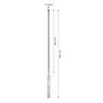 ⁦بنطة ماكس x8كعب ماكس للخرسانة المسلحة مقاس 12 مم BOSCH SDS-max-8X 12x400x540mm⁩ - الصورة ⁦3⁩