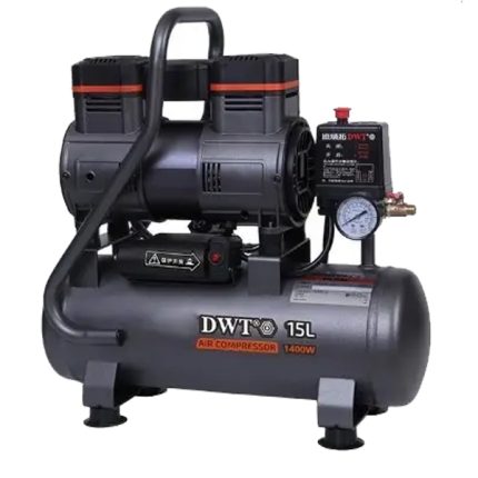 كمبروسر 15 لتر بدون زيت 1400 وات دي دبليو تي  موديل DWT K14-15 OA-AL
