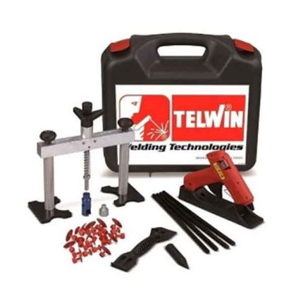 مسدس شمع لشد الصاج + المشتملات +شنطة   TELWEN Glue Puler Kit in Carry Case