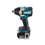 ⁦درل فك وربط بطارية ماكيتا 1/2 بوصه 18 فولت 770 نيوتن بطارية + شاحن  MAKITA  DTW701Z⁩ - الصورة ⁦2⁩