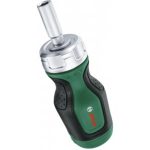 مفك لقم  6 قطع صغير بوش   BOSCH Stubby Ratchet Screwdriver with 6 Bits