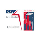 ⁦طقم مفكات ازرق 6 قطع اي بي تي APT AH114135077-06⁩ - الصورة ⁦2⁩