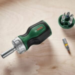 ⁦مفك لقم  6 قطع صغير بوش   BOSCH Stubby Ratchet Screwdriver with 6 Bits⁩ - الصورة ⁦7⁩