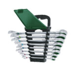 ⁦طقم مفاتيح بلدي مشرشر سيستيم 8 قطع  ناحية وناحية بوش-BOSCH Ratchet Combination Wrench Set 8-piece⁩ - الصورة ⁦8⁩