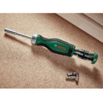 ⁦مفك لقم 12 قطعة سيستم بوش   BOSCH Ratchet Screwdriver with 12 Bits -⁩ - الصورة ⁦5⁩