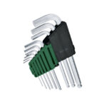 ⁦طقم الن كيه عادي 9 قطع قصير من 1.5 ل 10 مل بوش-BOSCH Hex Key Set 9-Piece⁩ - الصورة ⁦4⁩