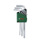 ⁦طقم الن كيه عادي 9 قطع قصير من 1.5 ل 10 مل بوش-BOSCH Hex Key Set 9-Piece⁩ - الصورة ⁦6⁩