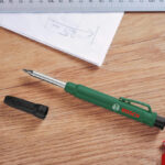 ⁦قلم علام انبوبة معدن مقاون للصدأ بوش-BOSCH Deep Hole Marker Pencil⁩ - الصورة ⁦4⁩