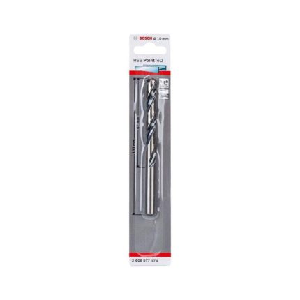 بنطة حدادى قطر 10 مم بوينت تك بوش BOSCH HSS Twist Drill Bit PointTeQ 10.0mm
