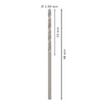 ⁦علبة بنط حدادى 10 قطع قطر 1.8مم بوش BOSCH HSS-G 1.8 MM  10 PCS⁩ - الصورة ⁦3⁩