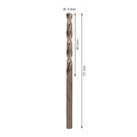 ⁦علبة بنط كوبلت للتخريم فى الاستانلس 10 قطع 4 مم بوش BOSCH  Pack of 10Metal Drill Bit HSS-Co, 4X43X75⁩ - الصورة ⁦3⁩