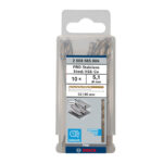 ⁦علبة بنط كوبلت للتخريم فى الاستانلس 10 قطع 5.1 مم بوش  BOSCH PACK OF 10 Metal Drill Bits HSS-CO 5,1X52X86⁩ - الصورة ⁦2⁩