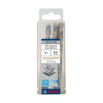 ⁦علبة بنط كوبلت للتخريم فى الاستانلس 5 قطع قطر 8.5 مم بوش BOSCH PACK OF 5 Metal Drill Bits HSS-CO 8,5X75X117⁩ - الصورة ⁦3⁩