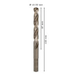 ⁦علبة بنط كوبلت للتخريم فى الاستانلس 5 قطع قطر 10.5 مم  BOSCH PACK OF 5 Metal Drill Bits HSS-CO 10,5X87X133⁩ - الصورة ⁦3⁩
