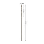 ⁦علبة بنط حدادى 10قطع قطر 1مم بوش BOSCH HSS-G 1MM  10PCS⁩ - الصورة ⁦3⁩