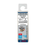 ⁦علبة بنط حدادى 10قطع قطر 1مم بوش BOSCH HSS-G 1MM  10PCS⁩ - الصورة ⁦4⁩